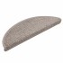 Alfombra autoadhesiva escalera sisal 30 uds 56x17x3 cm