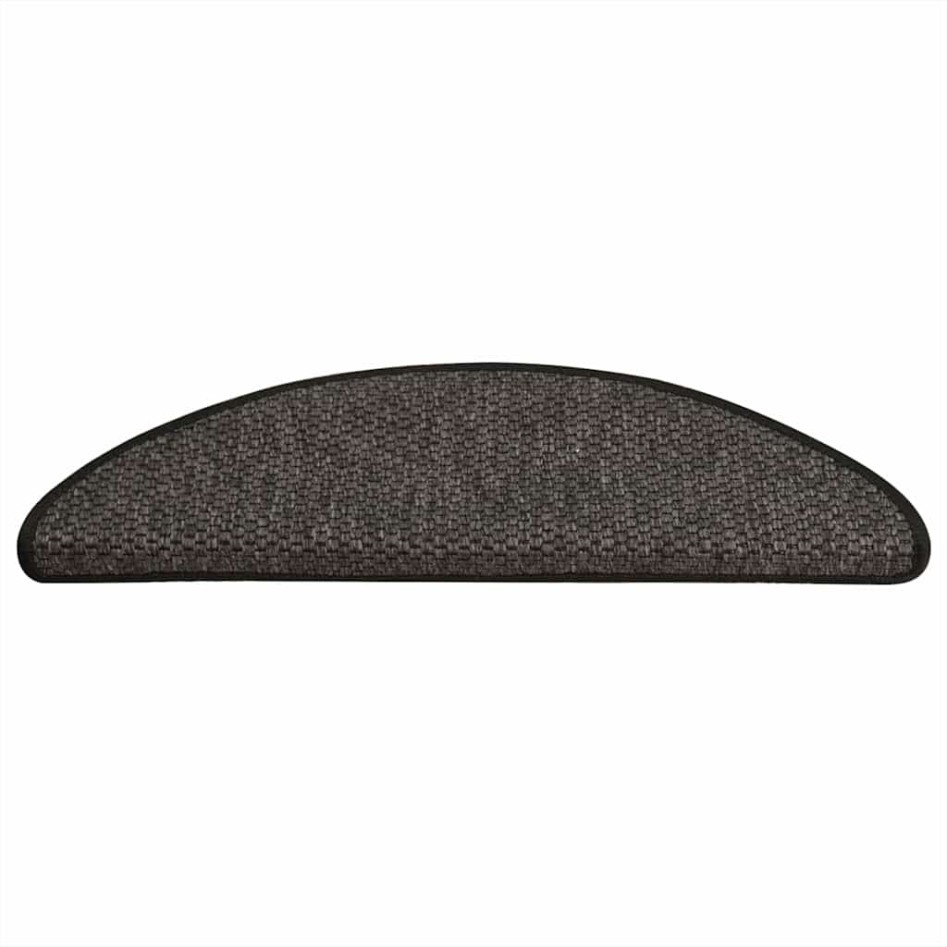 Alfombra autoadhesiva escalera sisal 30 uds 65x21x4cm