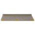 Alfombra autoadhesiva escalera sisal 30 uds beige