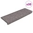Alfombra autoadhesiva escalera sisal 30 uds Grey and
