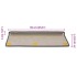 Alfombra autoadhesiva escalera sisal 30 uds Grey and