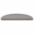 Alfombra autoadhesiva escalera sisal 30 uds 65x21x4 cm