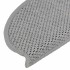 Alfombra autoadhesiva escalera sisal 30 uds 65x21x4 cm