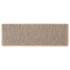 Alfombra autoadhesiva escalera sisal 30 uds beige