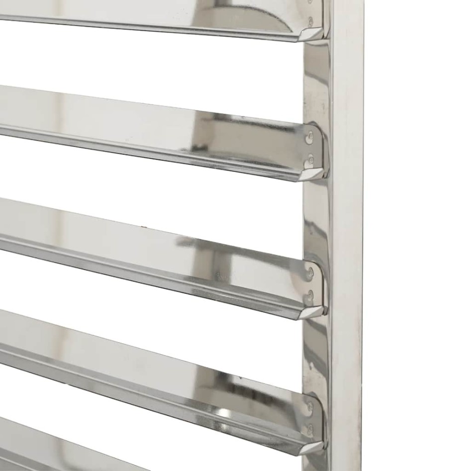 Carro con bandejas y 6 contenedores GN 39x55x87