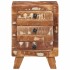 Mesita de noche 37x32x50 cm madera maciza