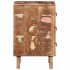 Mesita de noche 37x32x50 cm madera maciza