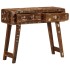 Mesa consola madera maciza reciclada 90x32x75