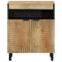 Aparador marrón 60x33x75 cm madera maciza