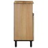 Aparador marrón 60x33x75 cm madera maciza