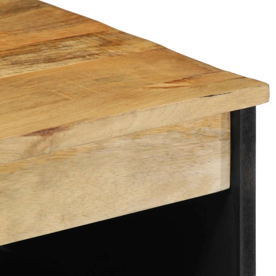 Aparador marrón 60x33x75 cm madera maciza