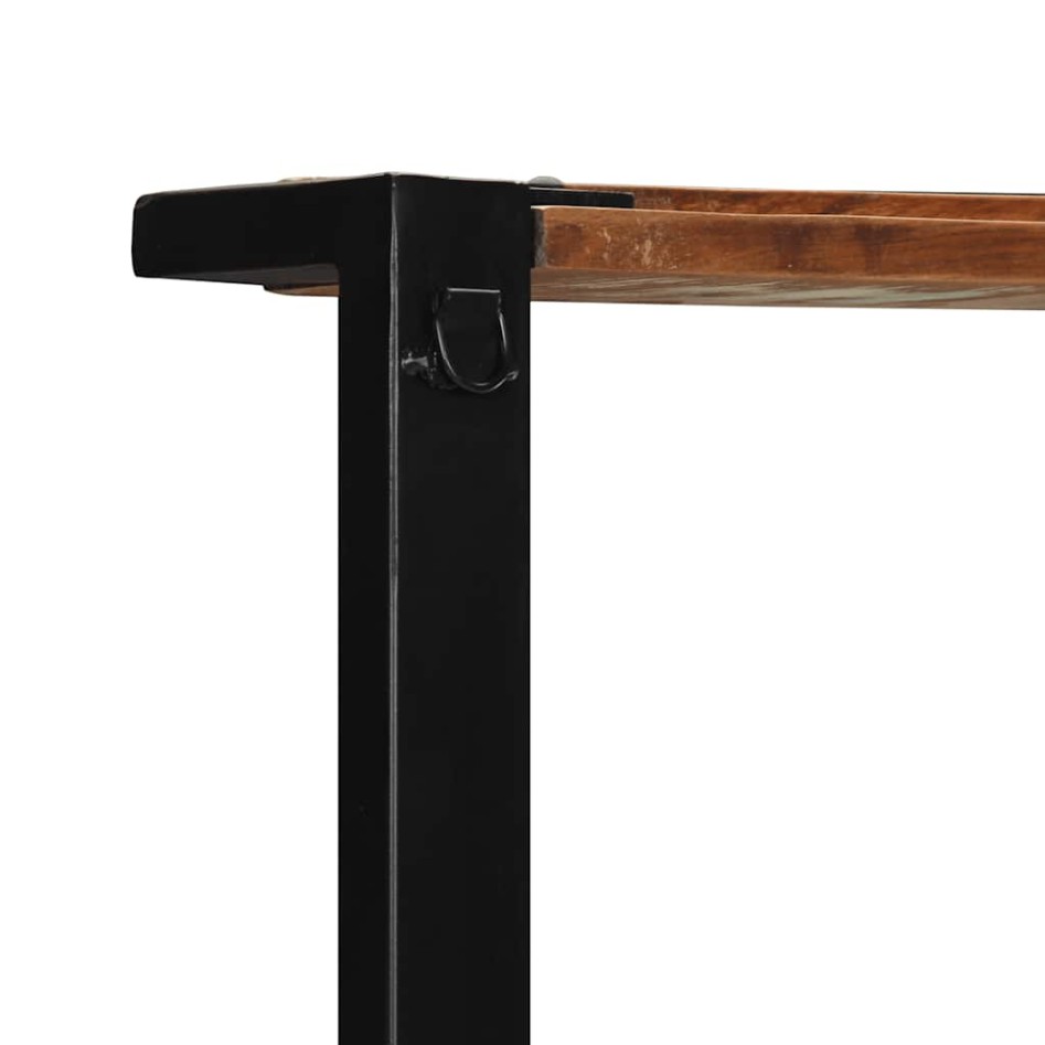 Perchero multicolor madera maciza reciclada 80x40x190