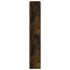 Zapatero de madera de ingeniería roble ahumado 60x21x125,5