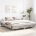 Estructura de cama sin colchón gris hormigón 160x200