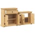 Juego de muebles de baño Corona 2 pzas madera maciza