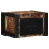 Mesillas de noche multicolor 2 uds 40x35x25 cm madera