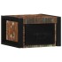 Mesillas de noche multicolor 2 uds 40x35x25 cm madera