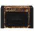 Mesillas de noche multicolor 2 uds 40x35x25 cm madera