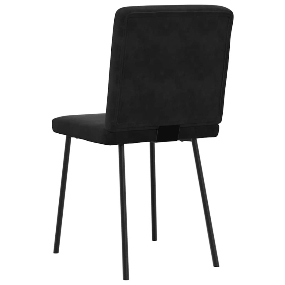 Silla de comedor 6 unidades terciopelo