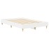 Estructura de cama sin colchón blanca 135x190 cm