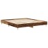 Estructura de cama sin colchón madera vieja 200x200