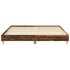 Estructura de cama sin colchón madera vieja 200x200