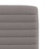 Sillas de comedor 2 unidades tela gris