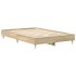 Estructura de cama sin colchón madera roble Sonoma 120x200