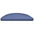 Alfombrilla escalera 30 uds azul 56x17x3
