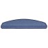 Alfombrilla escalera 30 uds azul 65x24x4