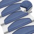 Alfombrilla escalera 30 uds azul 65x24x4
