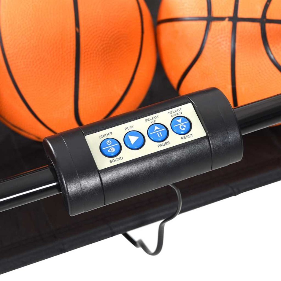 Máquina recreativa de baloncesto  con 4 bolas para 2