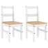 Juego de comedor Panama 4 pzas madera maciza de pino