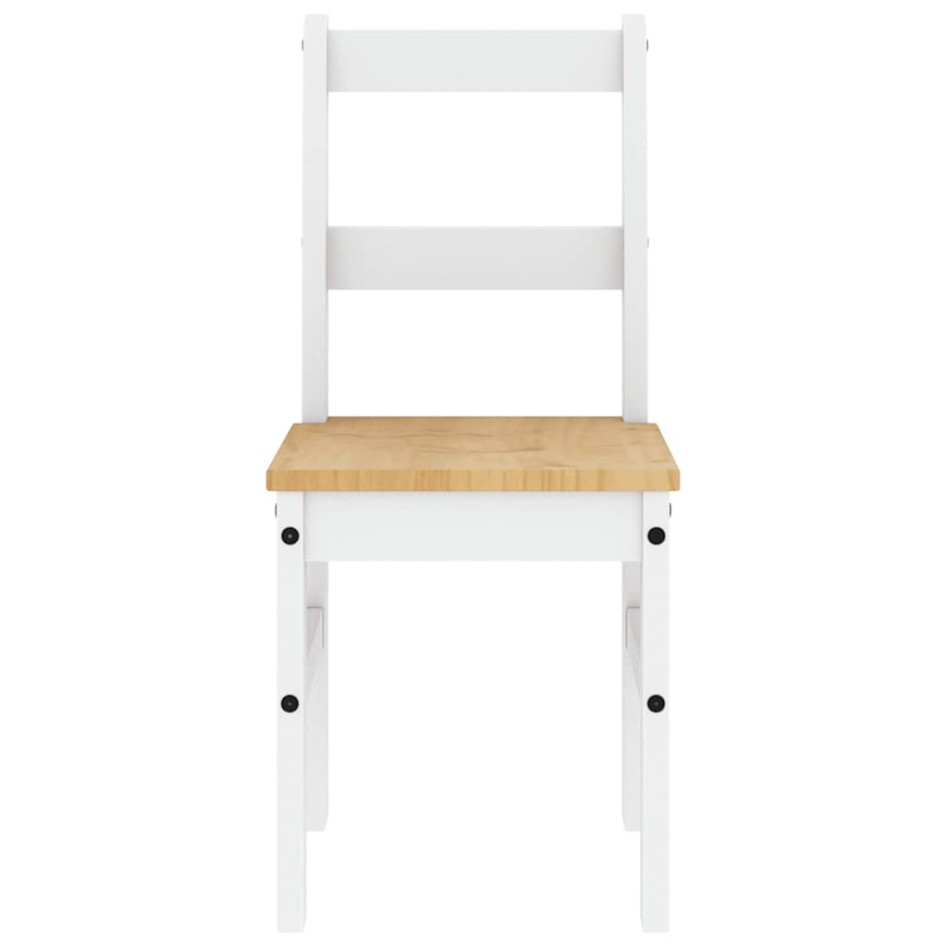 Juego de comedor Panama 4 pzas madera maciza de pino