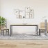 Juego de comedor Panama 3 pzas madera maciza de pino