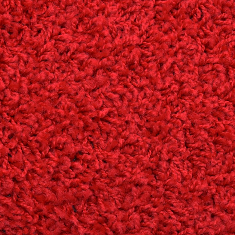 Alfombrilla escalera 30 uds. rojo 65x21x4