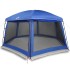 Carpa para piscina con desmontables y paredes azul 618x532