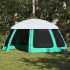 Carpa para piscina con desmontables y paredes azul 510x510