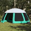 Carpa para piscina con desmontables y paredes azul 510x510 cm