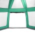 Carpa para piscina con desmontables y paredes azul 510x510
