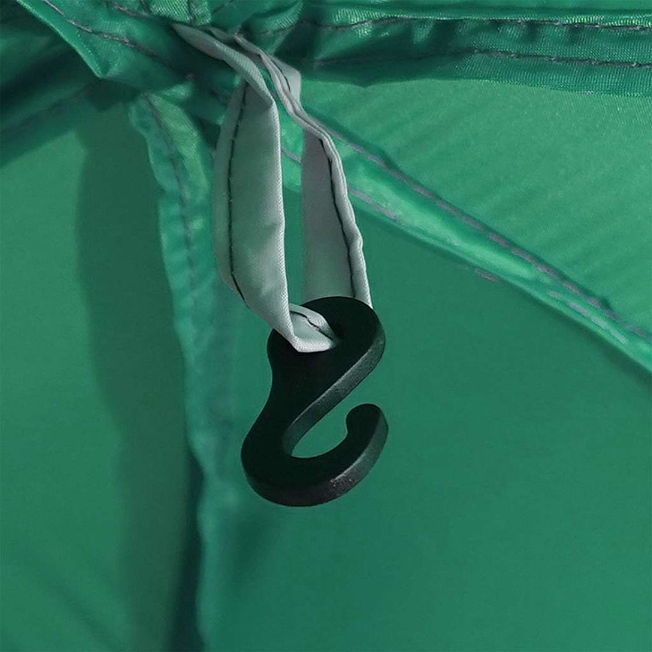 Carpa para piscina con desmontables y paredes azul 510x510