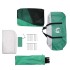 Carpa para piscina con desmontables y paredes azul 510x510