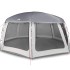 Carpa para piscina con desmontables y paredes azul 690x690