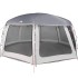 Carpa para piscina con desmontables y paredes azul 690x690