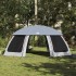 Carpa para piscina con desmontables y paredes azul 690x690
