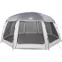Carpa para piscina con desmontables y paredes azul 690x690
