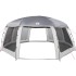 Carpa para piscina con desmontables y paredes azul 690x690