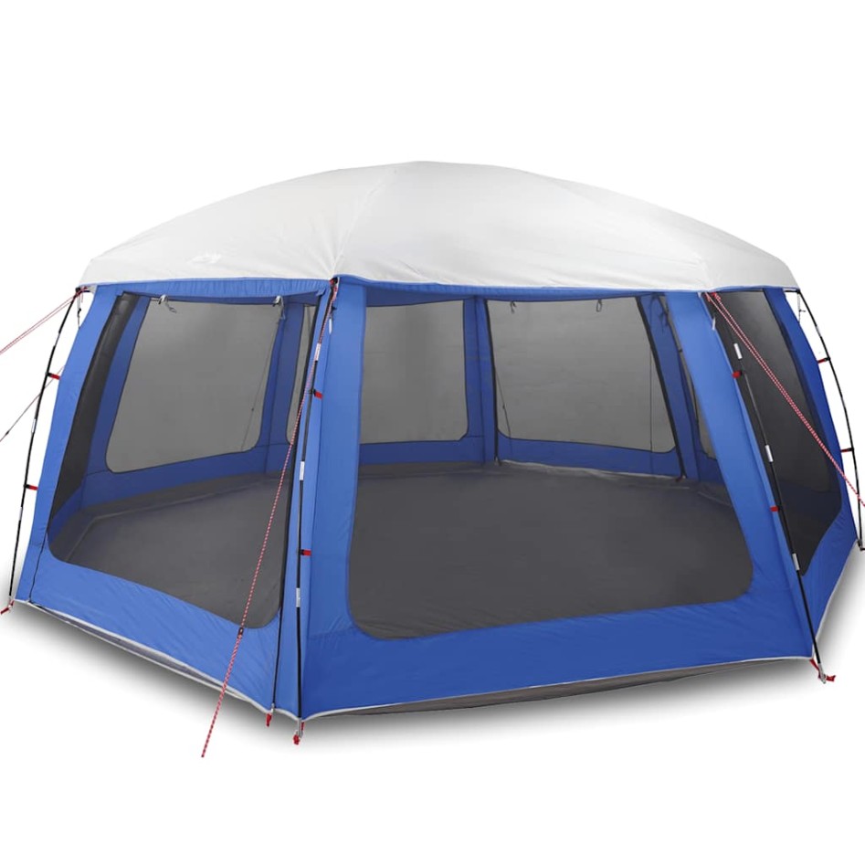 Carpa para piscina con desmontables y paredes azul 690x690