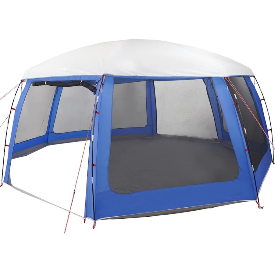 Carpa para piscina con desmontables y paredes azul 690x690