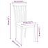 Sillas de comedor con cojines 2uds madera maciza blanco